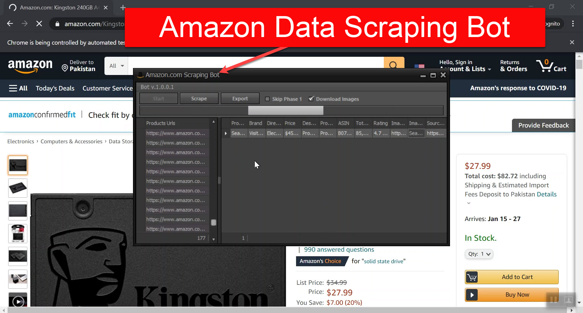 Amazon Data Scraper